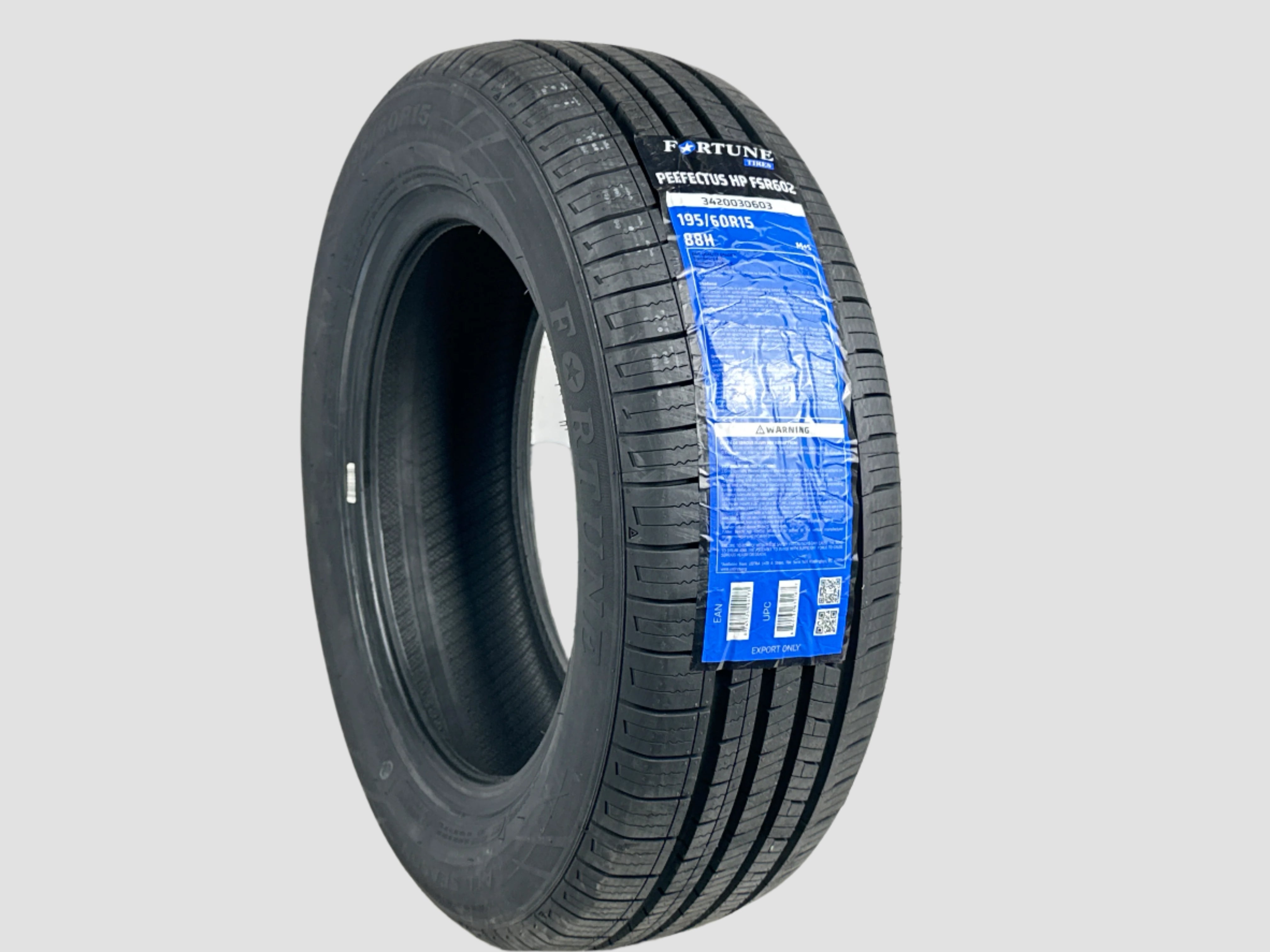 NEW 195/60R15 Fortune Perfectus FSR602 Tire 195 60 15 88H 1956015 