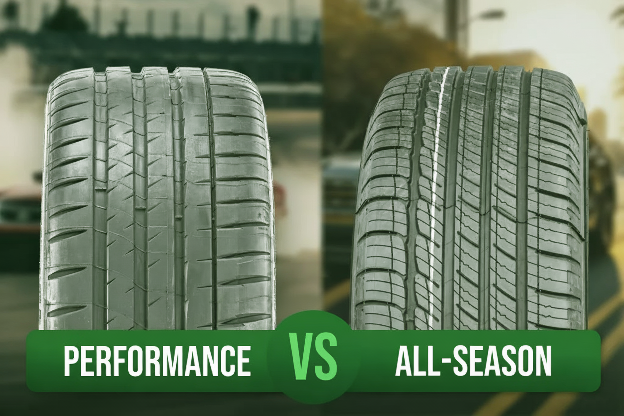 All-Season vs. Performance Tires: The Ultimate Guide for California Drivers | Goused Tires Santa Ana