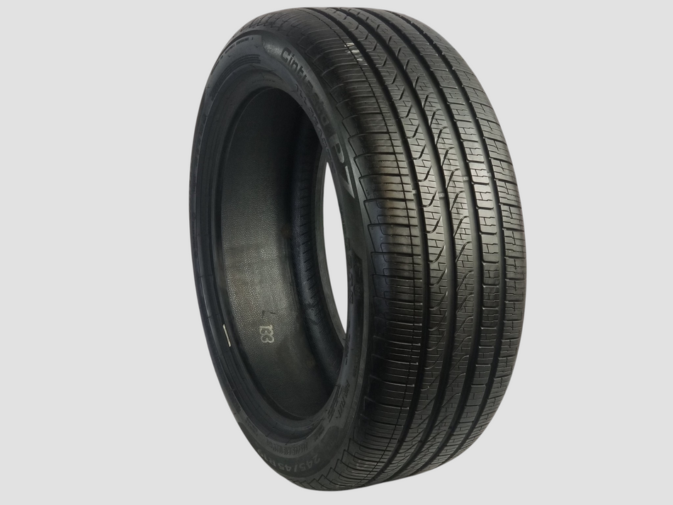 Used P195/55R16 Pirelli Cinturato P7 Runflat Tires 1955516 87V 195 55 16 R16 8/32