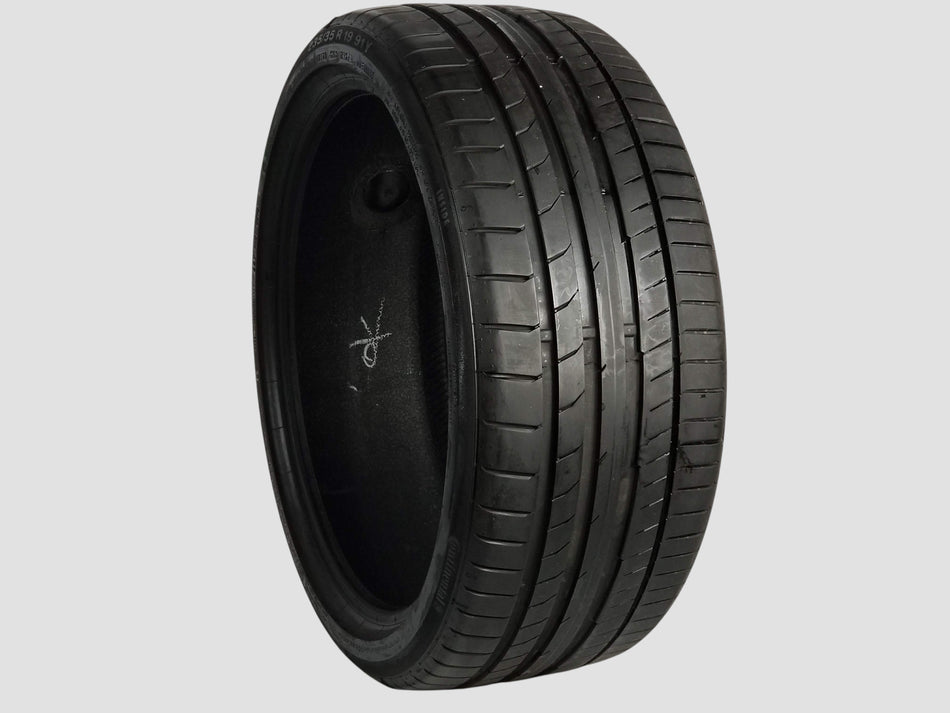 Used P235/35R19 Continental Contisportcontact 5P Tires 235 35 19 91Y 2353519 R19 7/32