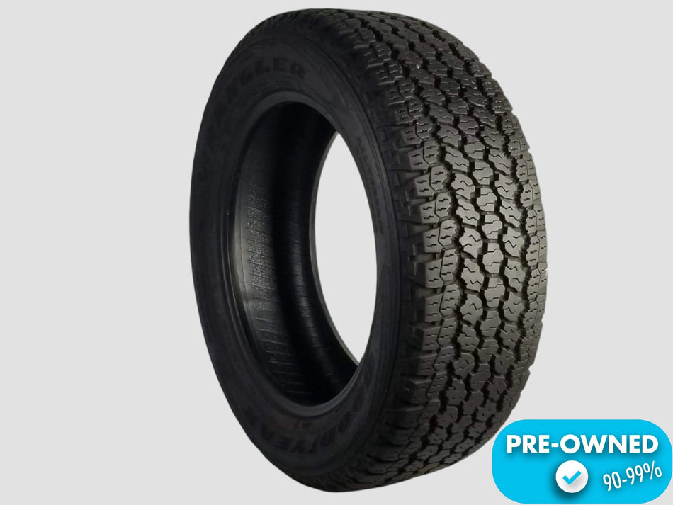 Set of 2 — Pre-Owned P255/60R20 Goodyear Wrangler A/T Adventure 113H Tire 255 60 20 101V 2556020 R20 9/32