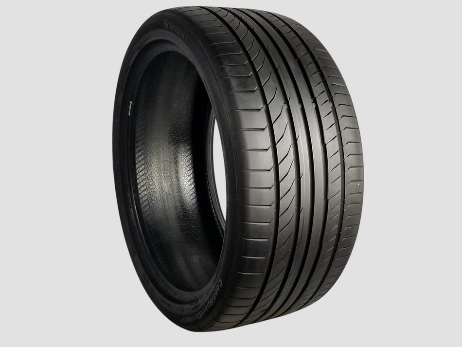 Used P285/35R21 Continental Contisportcontact 5P 2853521 Tires 105Y 285 35 21 R21 8/32