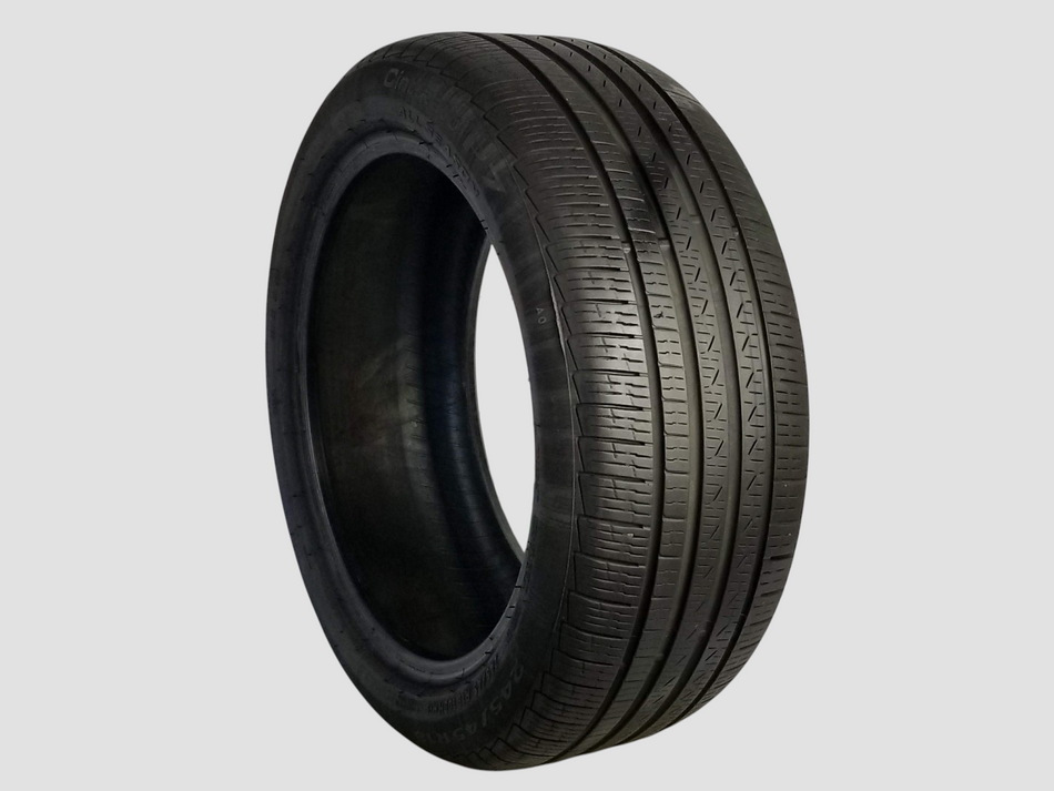 Used P245/45R18 Pirelli Cinturato P7 A/S Tire 245 45 18 100H 2454518 R18 6/32