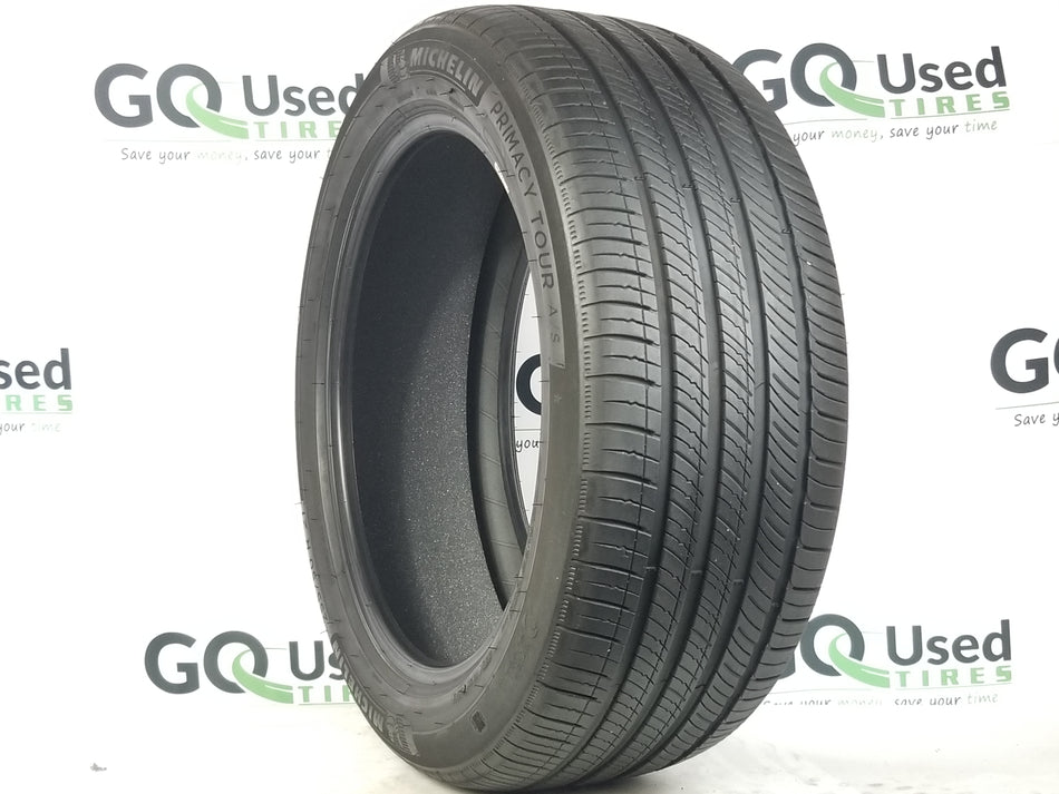 Used 255/50R21 Michelin Primacy Tour A/S Tire 255 50 21 109H 2555021 R21 7/32