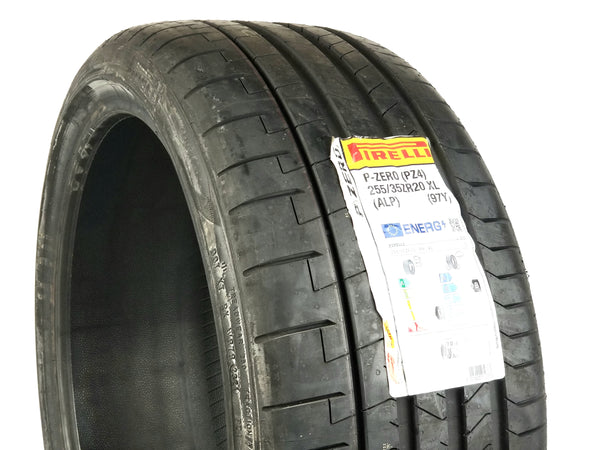 NEW P255/35R20 Pirelli Pzero PZ4 ALP Tires 255 35 20 97Y 2553520 R20