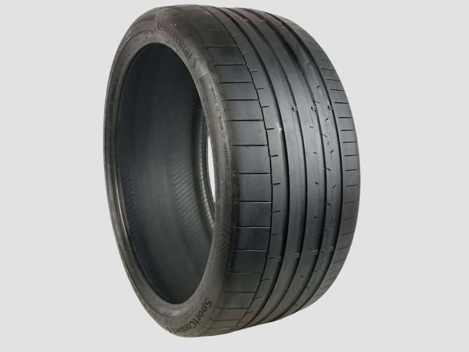 Used P295/30R22 Continental SportContact6 MGT Tire 295 30 22 103Y 2953022 R22 5/32