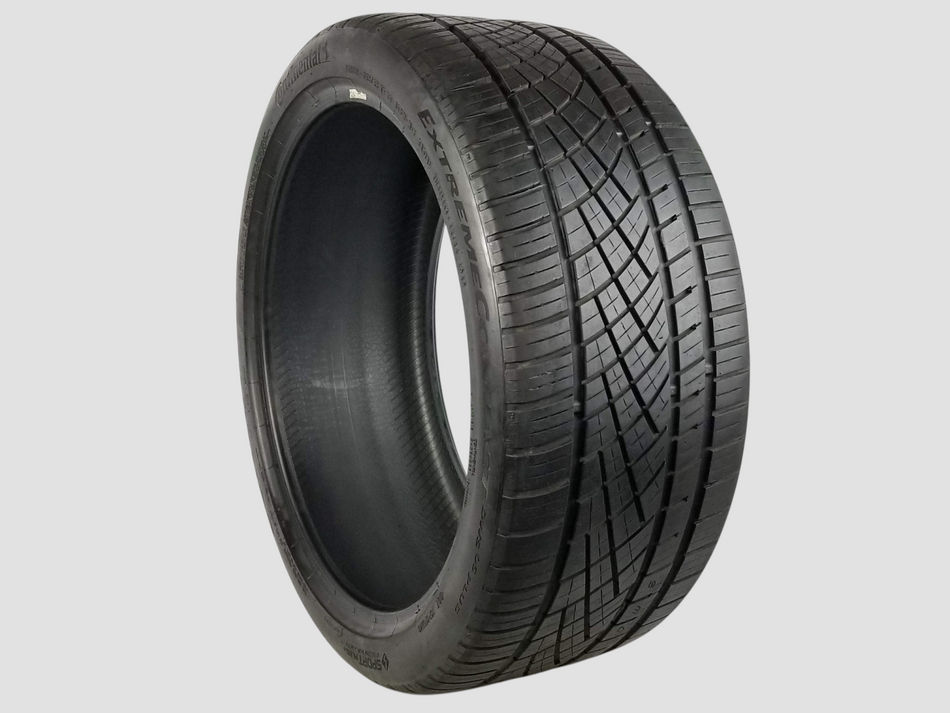 Used P285/35R22 Continental Extreme Contact DWS06 Plus Tire 285 35 22 106W 2853522 R22 6/32