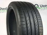 Used P285/40R22 Continental ContiSportContact 5P MO Tires 285 40 22 106Y 2854022 R22 6/32