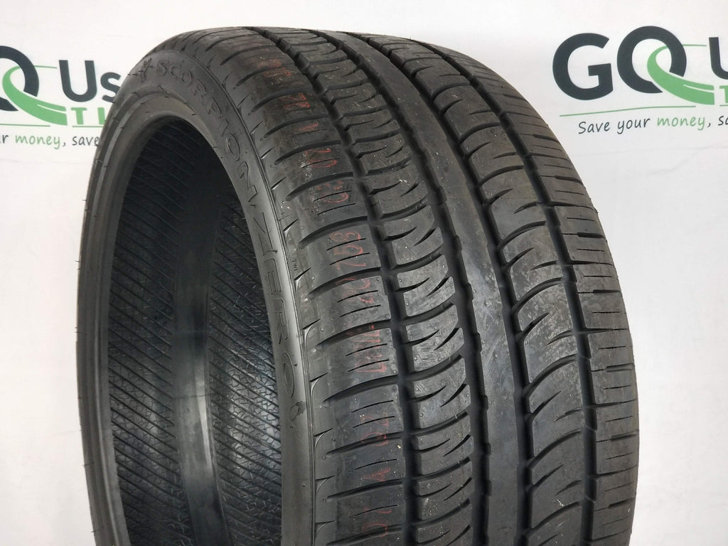 Used P295/30R22 Pirelli Scorpion Zero Asimmetrico Tires 295 30 22