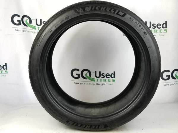 Used P265/40R21 Michelin Pilot Sport A/S 4 NEO Tires 265 40 21 101V 2654021 R21 7/32