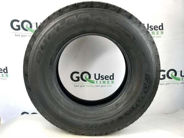 Used  P255/75R17 Bridgestone Dueler A/T Tires 2557517 115T 255 75 17 R17 7/32