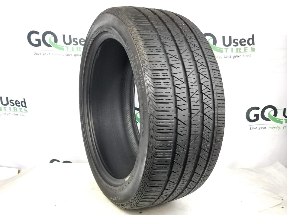 Used P285/40R21 Continental CrossContact Lx Sport  Tires 2854021 109H 285 40 21 R21 7/32