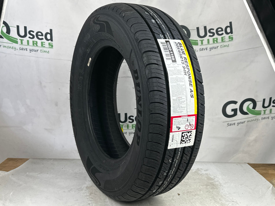 NEW 205/65R15 Dunlop Blue Response A/S Tire 205 65 15 94H 205 65 15 R15