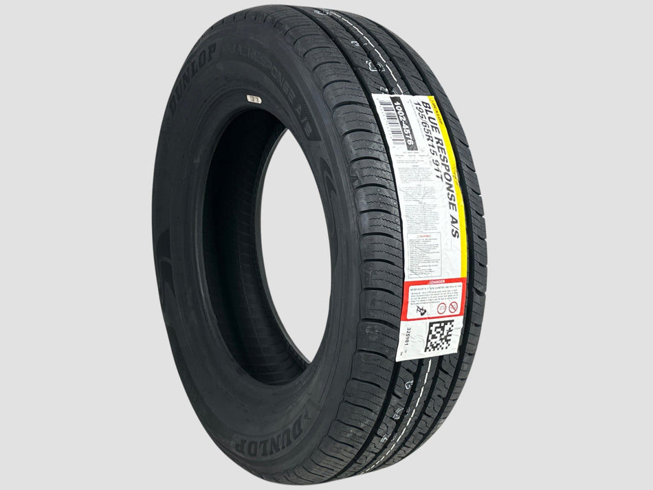 Set of 4 — NEW 195/65R15 Dunlop Blue Response A/S Tire 1956515 91T 195 65 15 R15