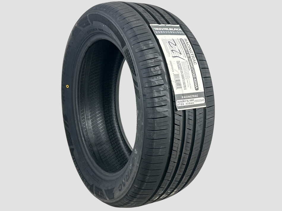NEW P235/50R17 Royal Black Racing Trac Tire 2355017 100W XL 235 50 17 R17