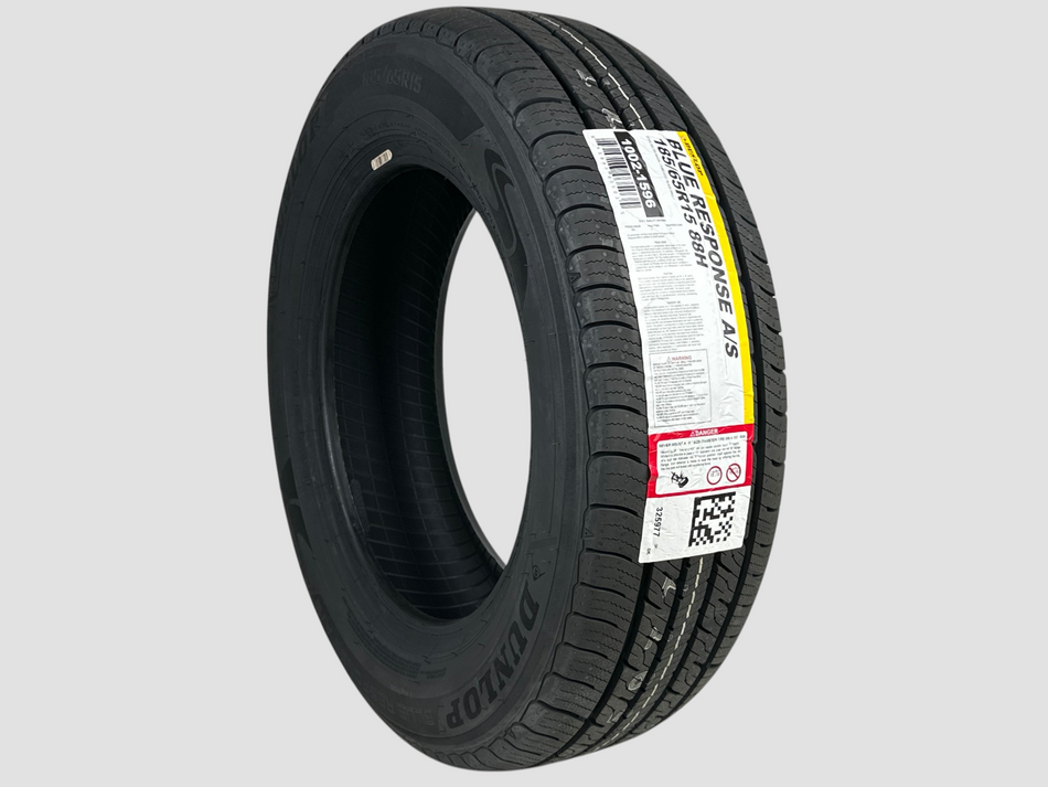 Set of 2 — NEW 185/65R15 Dunlop Blue Response A/S Tire 1856515 88H 185 65 15 R15