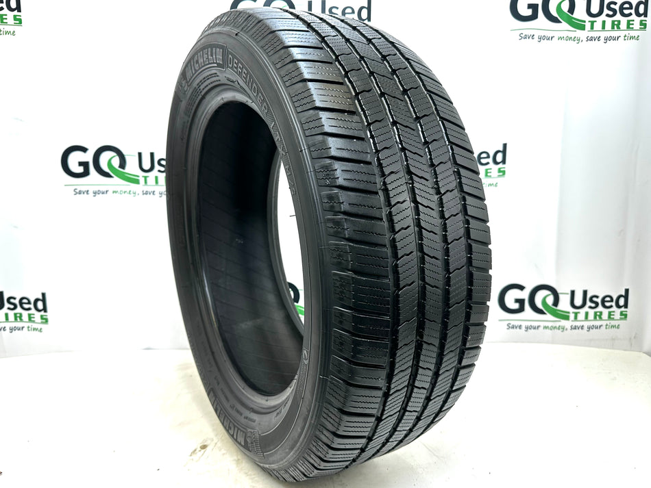 Used P245/55R19 Michelin Defender LTX M/S Tires 245 55 19 103H 2455519 R19 6/32