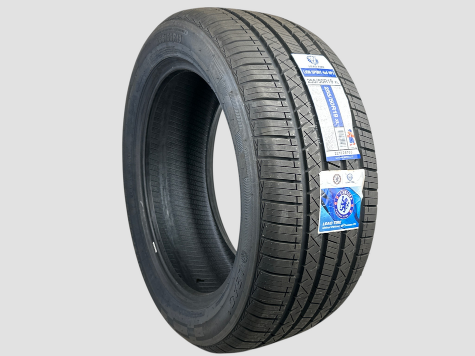 Set of 2 — NEW 255/50R19 Leao Lion Sport 4x4 HP3 255 50 19 Tires 107W XL 2555019 R19