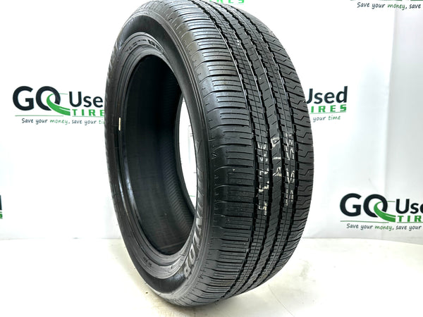 Used 235/55R19 Dunlop Grandtrek PT21 Tire 235 55 19 101V 2355519 R19 6/32