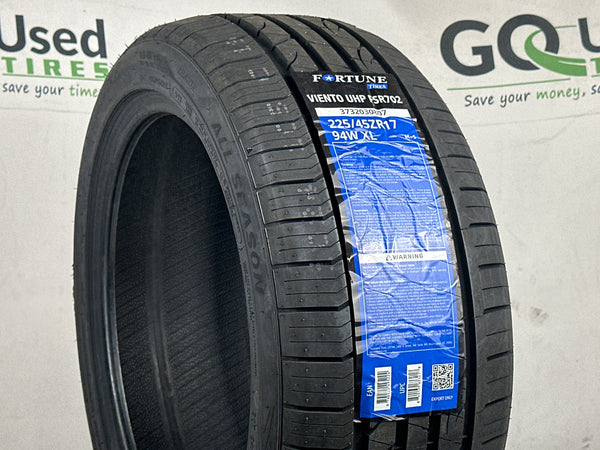 NEW 225/45R17 Fortune Viento FSR702 Tires 2254517 94W 225 45 17 R17