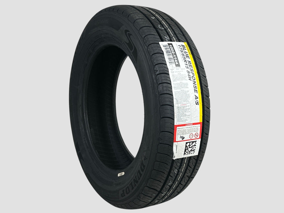 Set of 4 — NEW 175/65R15 Dunlop Blue Response A/S Tire 1756515 84H 175 65 15 R15