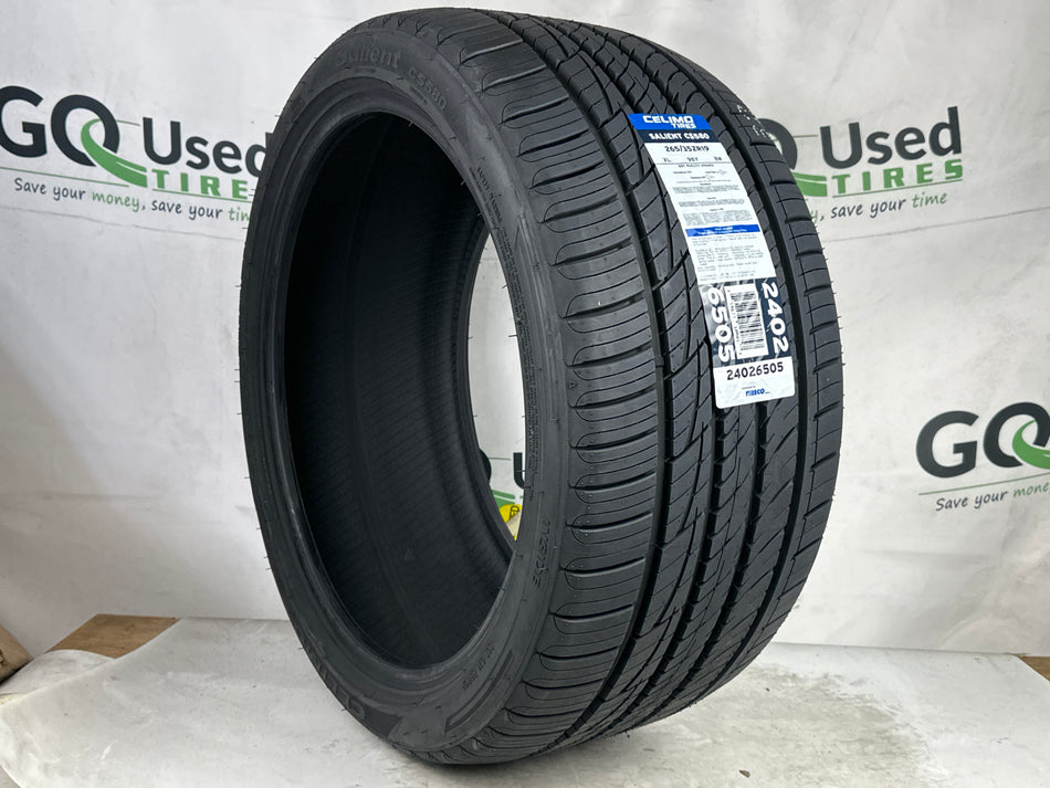 NEW 265/35ZR19 Celimo Salient CS580 Tire 265 35 19 98Y 2653519 R19