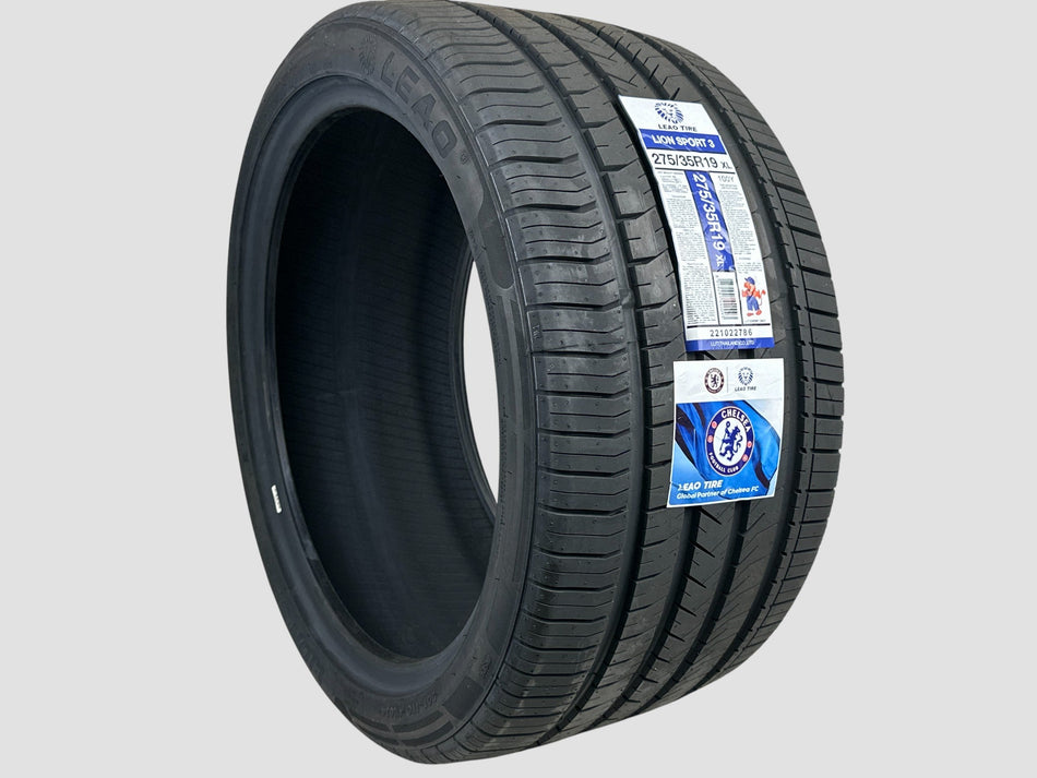 Set of 2 — NEW 275/35R19 Leao Lion Sport3 Tire 2753519 100Y XL 275 35 19 R19