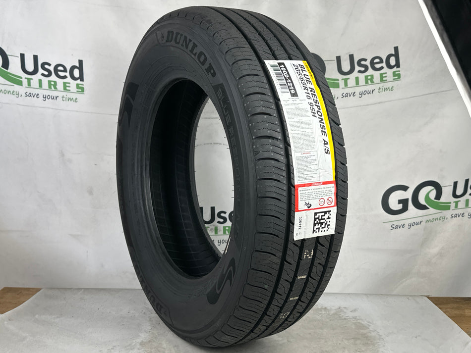 NEW P205/65R16 Dunlop Blue Response A/S Tire 2056516 95H 205 65 16 R16