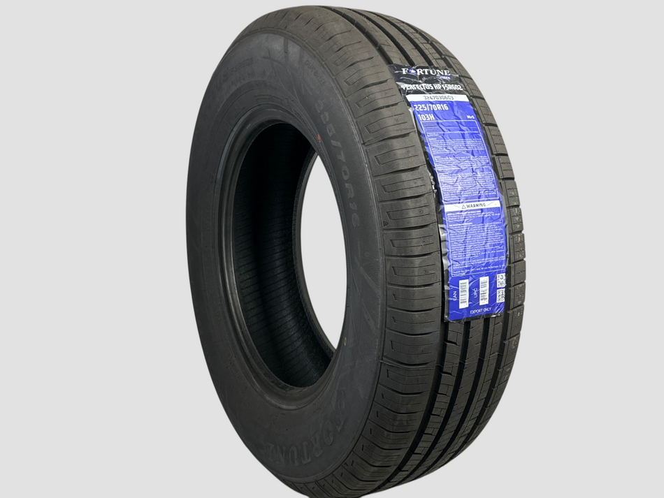 Set of 4 — NEW P225/70R16 Fortune Perfectus FSR602 Tire 225 70 16 103H 225 70 16 R16