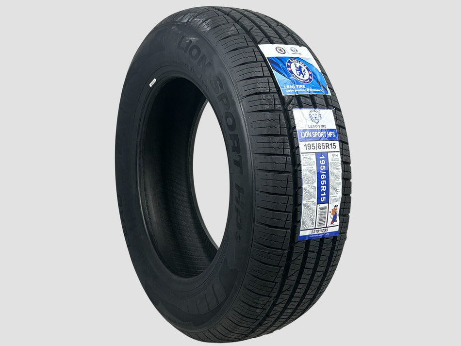 Set of 2 — NEW P195/65R15 Leao Lion Sport HP3 Tire 1956515 91H 195 65 15 R15