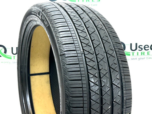 Used P265/40R21 Continental CrosscontactLxsport Tire 265 40 21 101V 2654021 R21 8/32