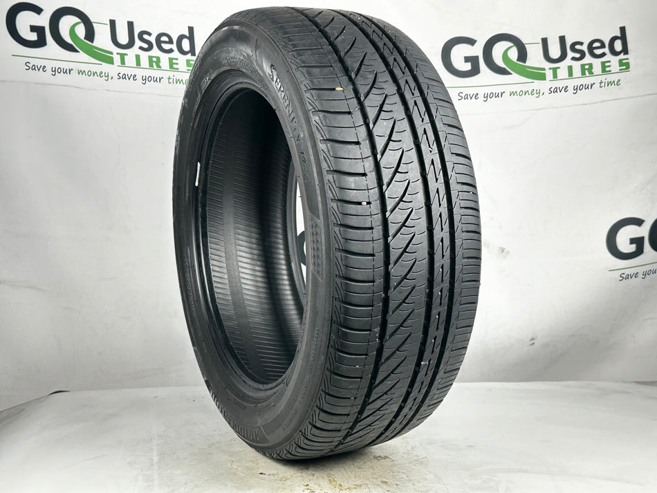 Used P215/55R17 Bridgestone Turanza Serenity Plus Tires 2155517 94V 215 55 17 R17 8/32