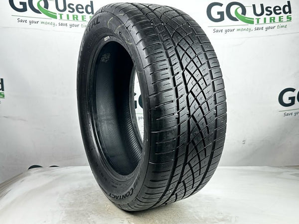 Used P225/50R16 Continental Extreme Contact DWS06 Tires 2255016 95W 225 50 16 R16 5/32