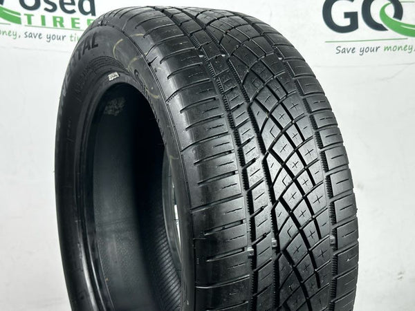 Used P225/50R16 Continental Extreme Contact DWS06 Tires 2255016 95W 225 50 16 R16 5/32