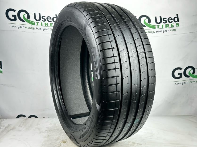 Used P255/45R19 Pirelli Pzero PZ4 TO PNCS Tires 255 45 19 104Y 2554519 R19 6/32