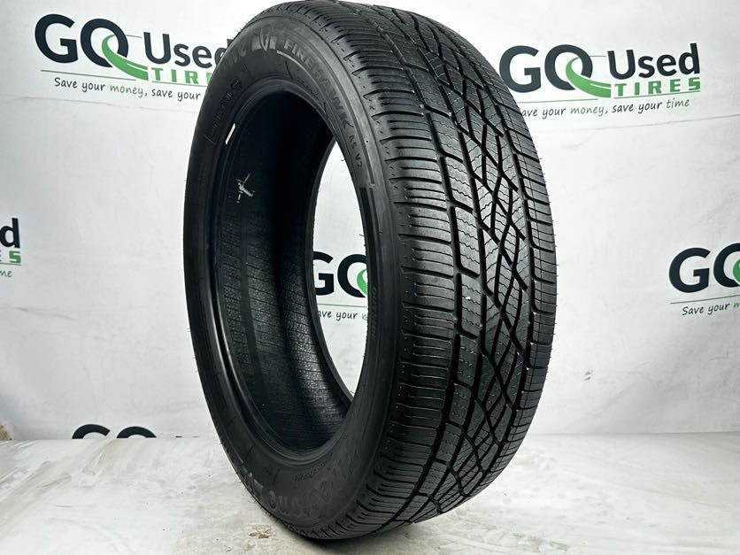 Used P215/55R18 Firestone Firehawk A/S V2 Tires 215 55 18 95H 2155518 R18 8/32