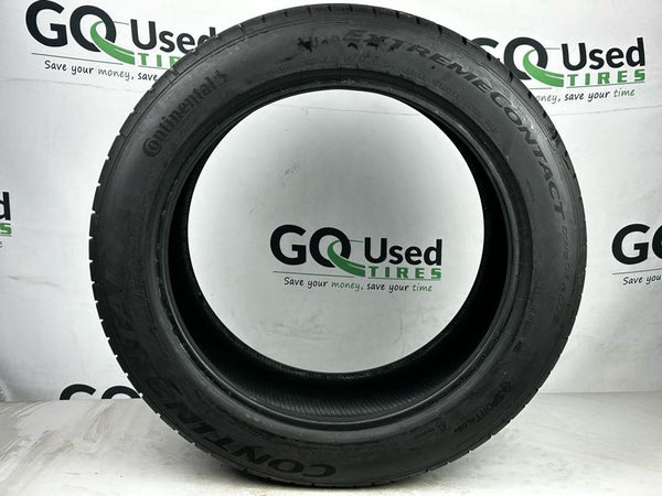 Used P225/45R19 Continental Extreme Contact Dws 06 Plus Tires 225 45 19 104W 2254519 R19 7/32