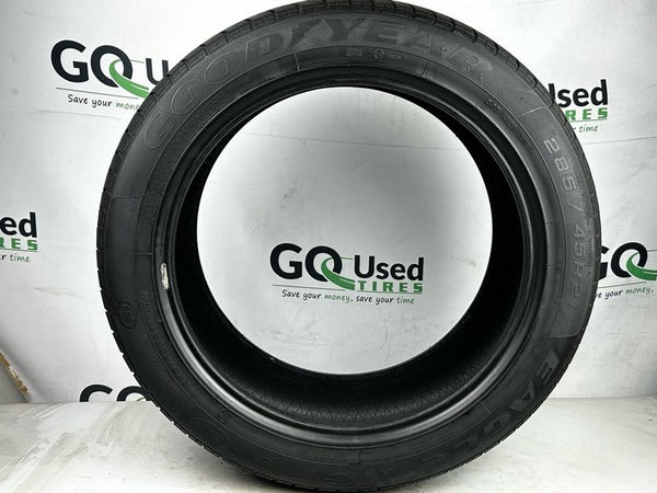 Used P285/45R21 Goodyear Eagle NCT5 Runflat Tire 2854521 109W 285 45 21 6/32