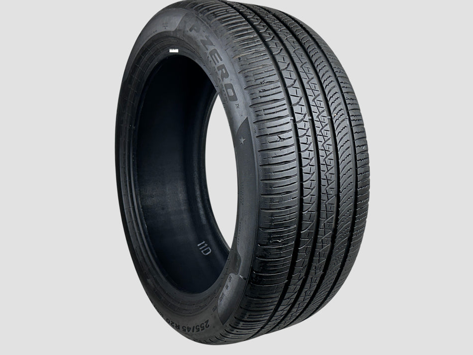 Used P255/45R20 Pirelli Pzero A/S Tire 255 45 20 105H 2554520 R20 7/32