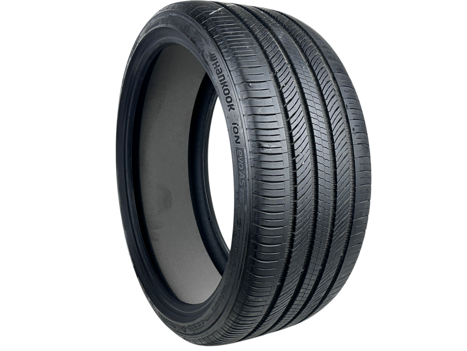 Used P255/35R21 Hankook Ion Evo A/S Suv TO Tire 255 35 21 98W 2553521 R21 7/32