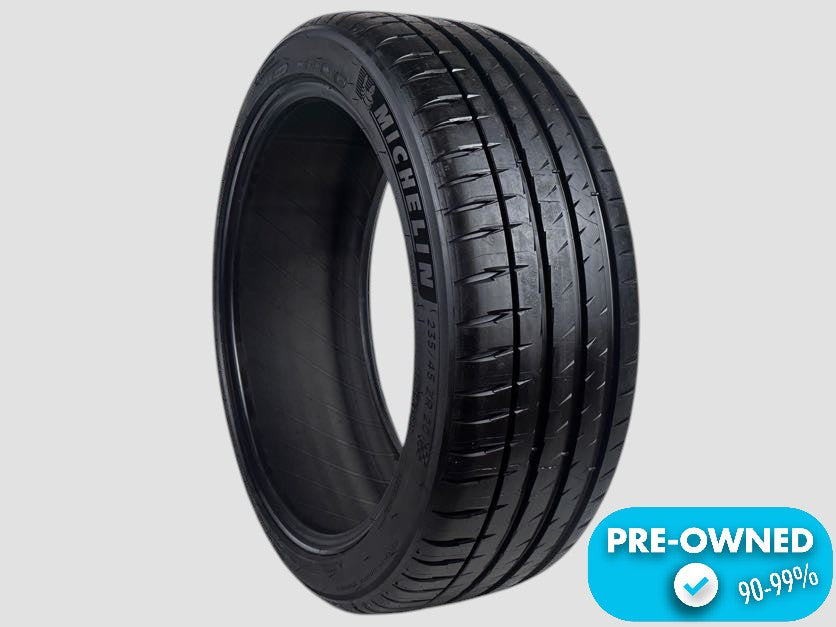 Pre-Owned P235/45R19 Michelin Pilot Sport 4S Tire 235 45 19 100Y 2354519 R19 9/32