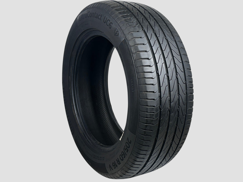 Used P205/60R16 Continental Ultra Contact UC6 Tire 2056016 92V 205 60 16 R16 6/32