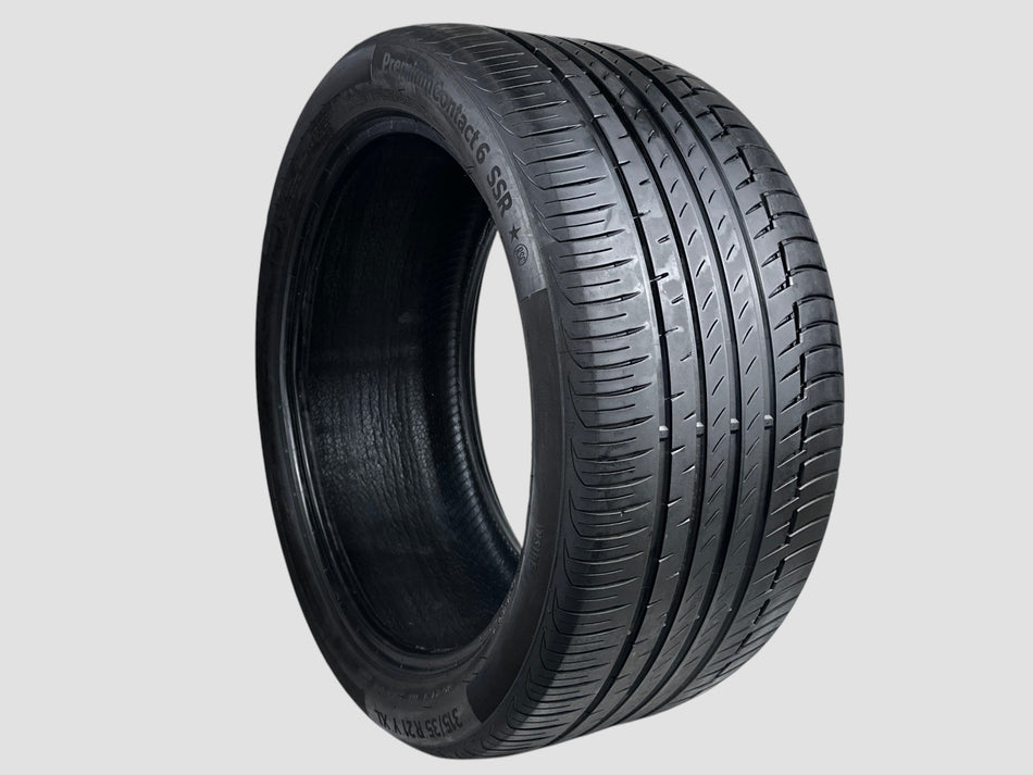Set of 4 — Used P315/35R21 Continental Premium Contact 6 SSR Tire 3153521 111Y 315 35 21 R21 6/32