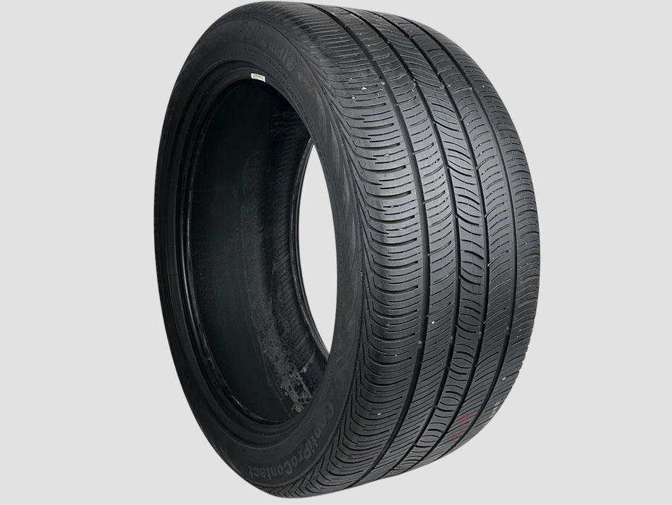 Used P275/40R19 Continental ContiProContact Tire 275 40 19 101W 2754019 R19 5/32