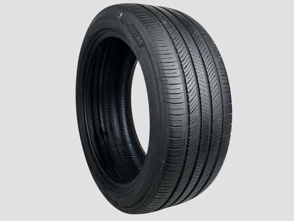 Used P245/45R19 Hankook Ion Evo A/S Ev Tire 245 45 19 102W 2454519 R19 6/32