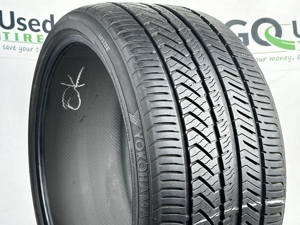 Used P285/30R20 Yokohama Advan Sport A/S + Tires 285 30 20 99W 2853020 R20 7/32