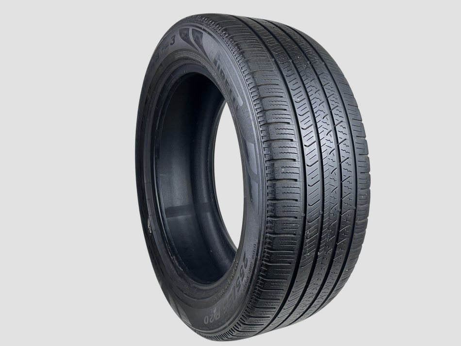 Used P255/55R20 Pirelli Scorpion A/S Plus3 Tire 255 55 20 110H 255 55 20 R20 5/32