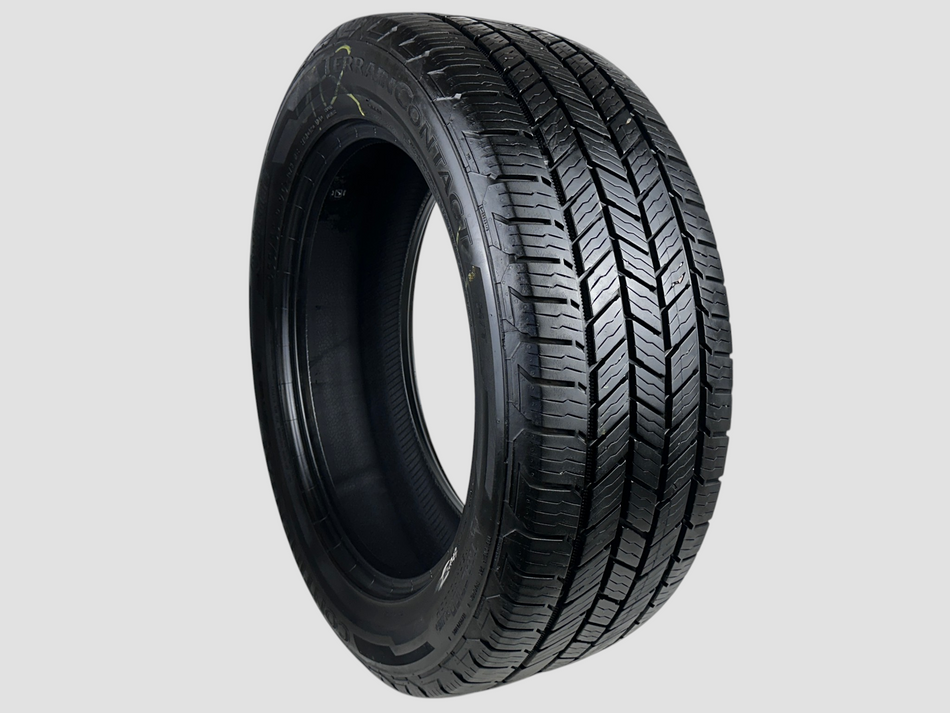 Used P255/55R20 Continental Terrain Contact H/T Tire 255 55 20 107H 255 55 20 R20 7/32