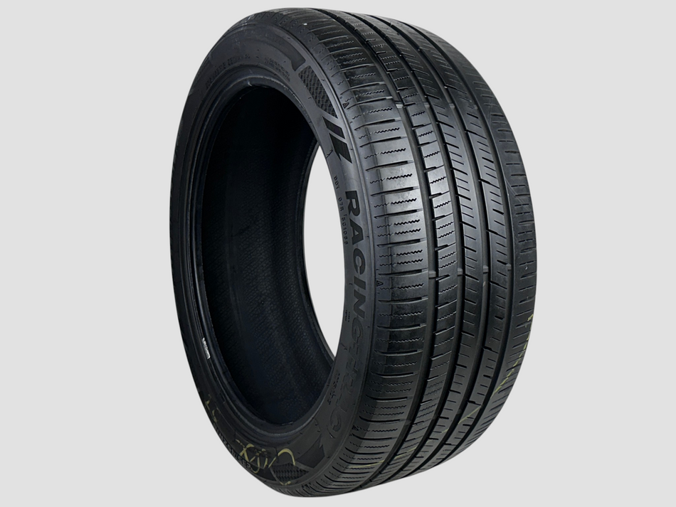 Used P235/45R18 Royal Black Racing Trac Tire 235 45 18 98W 2354518 R18 6/32