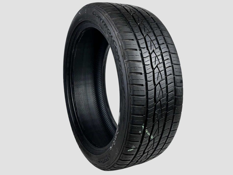 Used P225/45R19 Continental ControlContact Sport SRS+ Tire 225 45 19 92Y 2254519 R19 7/32